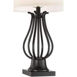 Regency Hill Hadley Modern Table Lamps Set Of 2 26" High Bronze With AC Power Outlet Light Brown Drum Shade For Bedroom Living Room Bedside House Desk 11 Regency Hill Hadley Modern Table Lamps Set Of 2 26" High Bronze With AC Power Outlet Light Brown Drum Shade For Bedroom Living Room Bedside House Desk -Adesso Shop GUEST 4985cbf1 192a 4257 8a2f bf3b52816c8a
