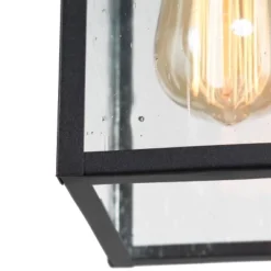 Square Glass/Metal Outdoor Pendant Lamp Black - LNC -Adesso Shop GUEST 4b68078d dea0 43f6 88a0 2fc1e95dfe7b