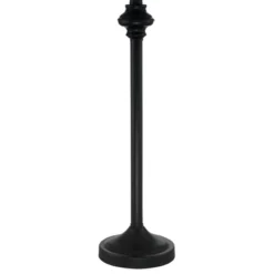 360 Lighting Carter Rustic Farmhouse 3 Piece Table Floor Lamp Set Black Metal Cream Fabric Tapered Drum Shade For Living Room Bedroom Office House -Adesso Shop GUEST 4e3a7ef4 7ea9 41da b1c2 494c47b18403