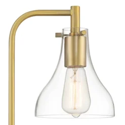Possini Euro Design Possini Euro Kinzie Desk Lamp With Power Outlet And USB Ports Warm Gold -Adesso Shop GUEST 4e573b7b 3bf1 4a88 8596 a11e6898b7b4