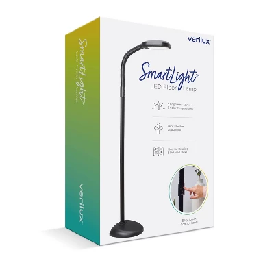 SmartLight Full Spectrum LED Floor Lamp (Includes LED Light Bulb) - Verilux 9 SmartLight Full Spectrum LED Floor Lamp (Includes LED Light Bulb) - Verilux - Image 7