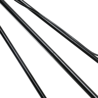 HOMCOM 59.75" Tripod Floor Lamp With Pull Chain Standing, Fabric Lampshade E26 Lamp Holder Steel For Living Room, Bedroom, Office 6 HOMCOM 59.75" Tripod Floor Lamp With Pull Chain Standing, Fabric Lampshade E26 Lamp Holder Steel For Living Room, Bedroom, Office - Image 4