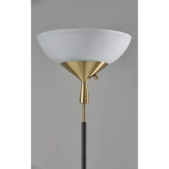 300W Noah Torchiere Black - Adesso