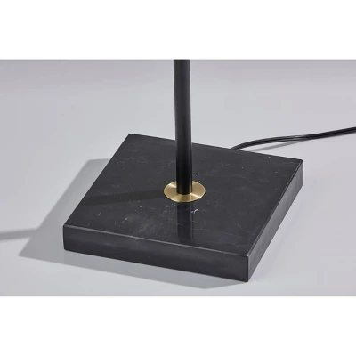 300W Noah Torchiere Black - Adesso 4 300W Noah Torchiere Black - Adesso - Image 2