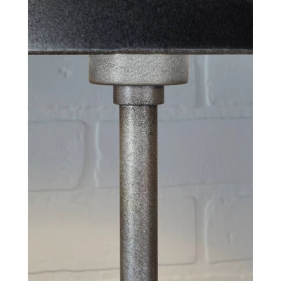 26.38" Belldunn Antique Pewter Metal Table Lamp - Signature Design By Ashley 4 26.38" Belldunn Antique Pewter Metal Table Lamp - Signature Design By Ashley - Image 2