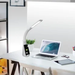 Purify Sanitizing Desk Lamp With Wireless Charging (Includes LED Light Bulb) - OttLite -Adesso Shop GUEST 56630ba4 459a 48b2 add8 4598e8b8128f