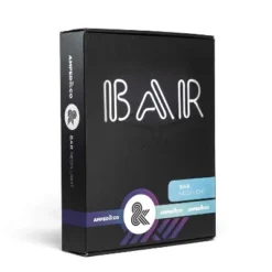 Amped Co Neon Desk Light With Real Neon, Bar Text, Classic -Adesso Shop GUEST 573f2d50 8b05 4bed a672 67842a0d566d