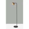 Roman Floor Lamp Black (Includes LED Light Bulb) - Adesso -Adesso Shop GUEST 57bb13d0 1c14 4b90 a7b1 6d2267537508