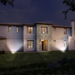 2pk Solar Outdoor Spotlights Black - Techko Maid -Adesso Shop GUEST 588112cc fa23 47d3 8e55 7728271cfd78