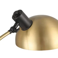 Possini Euro Design Modern Mid Century Desk Lamp 28 1/2" Tall Warm Gold Black With Dual USB Charging Ports For Bedroom Living Room Office Reading Home -Adesso Shop GUEST 58f41584 9c74 45ad ae71 fe524e285fa0