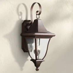 Generation Lighting Oakmont 43 3/4"H Patina Bronze 4-Light Outdoor Wall Light