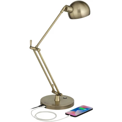 Ott-Lite Refine LED Antique Brass Desk Lamp 4 Ott-Lite Refine LED Antique Brass Desk Lamp - Image 2