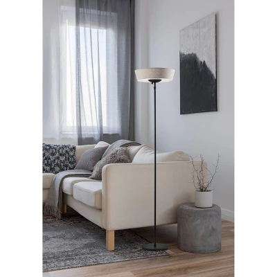 300W Harper Floor Lamp Black - Adesso 5 300W Harper Floor Lamp Black - Adesso - Image 3