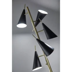 71.5" Owen Tree Lamp Black - Adesso -Adesso Shop GUEST 6340ca06 1f25 4cb4 9459 d3f203880f04