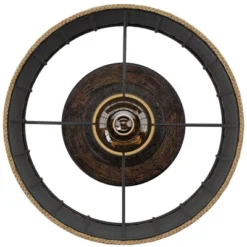 20" Metal Table Lamp With Caged Shade Black/Natural - StyleCraft -Adesso Shop GUEST 64b69a6f e741 4487 b369 f2a8bd657faf