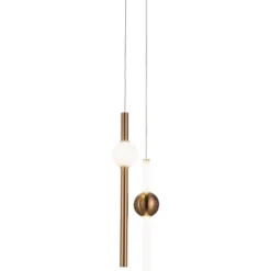 Franca Ceiling Lamp Gold - ZM Home -Adesso Shop GUEST 66e6c502 ff07 4d18 bd21 9e61c0d3a49f