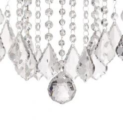 Vienna Full Spectrum DeMallo Dark Bronze Chandelier 26" Wide French Scroll Arm Clear Crystal 6-Light Fixture For Dining Room Home Foyer Kitchen Island -Adesso Shop GUEST 6975026a be66 4f23 a431 62b988d44faf