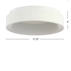 17.75" Ring Flush Mount Ceiling Light (Includes Energy Efficient Light Bulb) - JONATHAN Y 11 17.75" Ring Flush Mount Ceiling Light (Includes Energy Efficient Light Bulb) - JONATHAN Y -Adesso Shop GUEST 6aa0844c 666e 4de1 959b 864f00e09ad1
