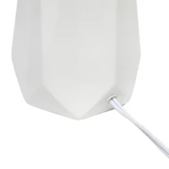 Ceramic Prism Table Lamp Off-White - Simple Designs -Adesso Shop GUEST 6c0fbc94 b8ef 4b51 ba37 9ae6d2836823