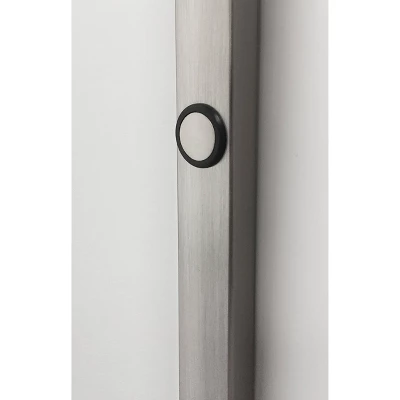 91" Sonic Arc Lamp Silver (Includes LED Light Bulb) - Adesso 4 91" Sonic Arc Lamp Silver (Includes LED Light Bulb) - Adesso - Image 2