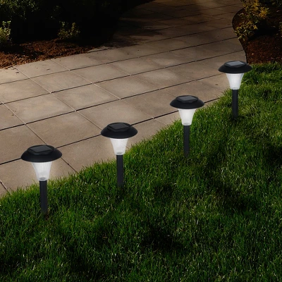 Nature Spring Solar-Powered LED Outdoor Stake Spotlight - Set Of 8 3 Nature Spring Solar-Powered LED Outdoor Stake Spotlight - Set Of 8