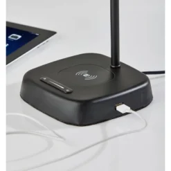 Radley Charge Table Lamp With Smart Switch Black (Includes LED Light Bulb) - Adesso -Adesso Shop GUEST 6edddcc7 d2df 4ab1 ad28 0a7ee31cc7a1