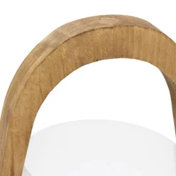 15" Organic Contemporary Natural Wood Accented Table Desk Lamp With Translucent Glass Shade - Lalia Home -Adesso Shop GUEST 6fb2a6b2 33b3 4e20 ad69 e1c66c5a6023