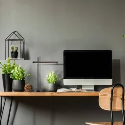 15" 5-Way LED Integrated Desk Lamp Matte Black (Includes LED Light Bulb) - Globe Electric -Adesso Shop GUEST 70151008 704c 4b4f a943 e6897a241b27