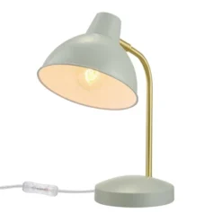 15" Willow Desk Lamp With Pivoting Shade Matte Green - Globe Electric -Adesso Shop GUEST 778c4780 e534 42c3 b4fc 5939199abb01