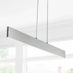 40" Adjustable Metal Draper Dimmable Linear Pendant (Includes Energy Efficient Light Bulb) - JONATHAN Y -Adesso Shop GUEST 78fdb3bc 0f02 4e5a a3a2 c9778edb8960