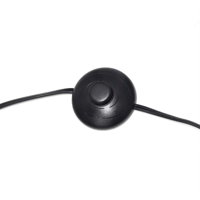 Etagere Organizer Wood Accented Storage Shelf And Wine Rack With Linen Shade Floor Lamp Black - Elegant Designs 12 Etagere Organizer Wood Accented Storage Shelf And Wine Rack With Linen Shade Floor Lamp Black - Elegant Designs - Image 10