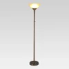 Torchiere Floor Lamp With Glass Shade - Threshold™