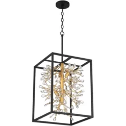 Possini Euro Design Carrine Black Gold Pendant Chandelier 15 1/4" Wide Modern Clear Crystal 4-Light Fixture For Dining Room House Foyer Kitchen Island 15 Possini Euro Design Carrine Black Gold Pendant Chandelier 15 1/4" Wide Modern Clear Crystal 4-Light Fixture For Dining Room House Foyer Kitchen Island -Adesso Shop GUEST 7a793c5e 6f0a 4ce8 8858 e6f4b4f4816d