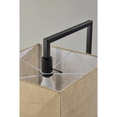Richard Floor Lamp Black - Adesso 4 Richard Floor Lamp Black - Adesso - Image 2