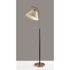 Jerome Floor Lamp Black/Antique Brass - Adesso 9 Jerome Floor Lamp Black/Antique Brass - Adesso -Adesso Shop GUEST 7d9482e5 b13c 4c1a bece 7009736f5257