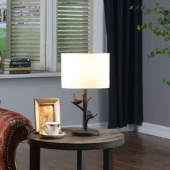 18" Sparrow Birds On A Tree Polyresin Table Lamp Bronze - Ore International -Adesso Shop GUEST 7e296932 34a6 4ab1 8aa5 a7c6f814e5f9