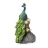 Techko Maid Peacock Calm Solar Outdoor Garden Statue Decor With Spotlight 2 Techko Maid Peacock Calm Solar Outdoor Garden Statue Decor With Spotlight -Adesso Shop GUEST 8064b861 4256 432a a00f c551d8506d7c