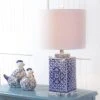 23" Choi Chinoiserie Table Lamp (Includes LED Light Bulb) Blue - JONATHAN Y -Adesso Shop GUEST 8084d705 6588 41f1 9c35 7ee916b5d04f