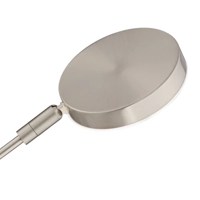 360 Lighting Xenos Modern Desk Lamp 20" High Satin Nickel With USB Charging Port LED Adjustable Arm White Head For Bedroom Living Room Bedside Reading 8 360 Lighting Xenos Modern Desk Lamp 20" High Satin Nickel With USB Charging Port LED Adjustable Arm White Head For Bedroom Living Room Bedside Reading - Image 6