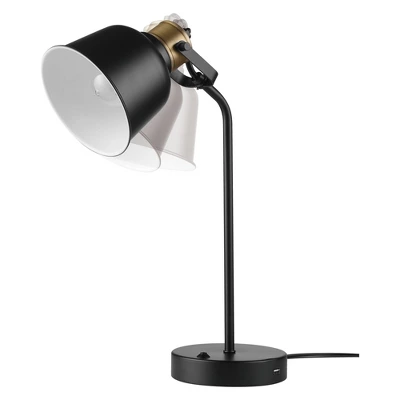 18" Dakota Table Lamp Matte Black - Globe Electric 9 18" Dakota Table Lamp Matte Black - Globe Electric - Image 7