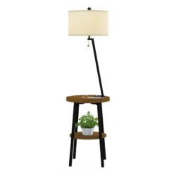 Hastings Home Floor Lamp With Table, Shelves, USB Charging Port And Drum Shade 13 Hastings Home Floor Lamp With Table, Shelves, USB Charging Port And Drum Shade -Adesso Shop GUEST 8265d54d e403 47dd 9d77 0f36e178c76d