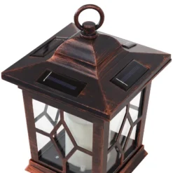 Sunnydaze Decor Sunnydaze Outdoor Lucien Hanging Tabletop Solar LED Rustic Farmhouse Decorative Candle Lantern - 9" 14 Sunnydaze Decor Sunnydaze Outdoor Lucien Hanging Tabletop Solar LED Rustic Farmhouse Decorative Candle Lantern - 9" -Adesso Shop GUEST 82d3a91d 2bde 4c9c a9b9 f5ccc0602351