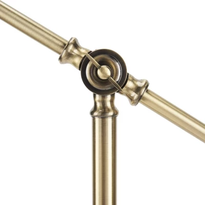 54" Metal Swing Arm Reading Floor Lamp - Nourison 7 54" Metal Swing Arm Reading Floor Lamp - Nourison - Image 5