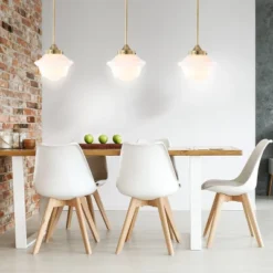 7.2" Adjustable Metal/Glass Kurtz Drop Pendant (Includes Energy Efficient Light Bulb) - JONATHAN Y -Adesso Shop GUEST 87781d15 4322 466d b07d 53ae37682a27