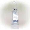Indoor/Outdoor Hurricane Lantern With LED Lights And Timer Cool White - Alpine Corporation -Adesso Shop GUEST 8826f787 d493 42f5 a1a2 93d38e455cd4