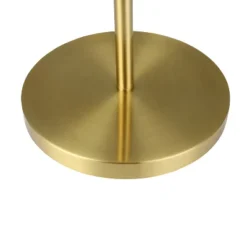 63" Cleo Glam Gold Metal And Faceted Crystal Drum Shade Floor Lamp - River Of Goods -Adesso Shop GUEST 885c2b2d fabb 428c b57f d8c01b24fa66