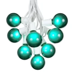 Novelty Lights 100 Feet G50 Globe Outdoor Patio String Lights, White Wire -Adesso Shop GUEST 88926a9e ae3c 4722 8a8d f3a4916c667f