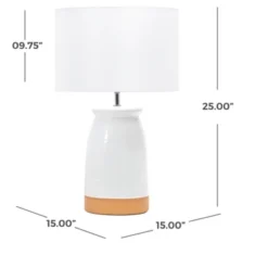 NuLOOM Colmar 25" Ceramic Table Lamp -Adesso Shop GUEST 89c53777 49a2 4d56 98cb d126dc89cb10
