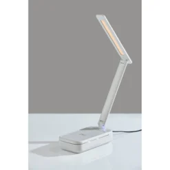 UV-C Sanitizing Table Lamp With Wireless Charging And Smart Switch White (Includes LED Light Bulb) - Adesso -Adesso Shop GUEST 89d58e01 63d8 453f b13a f0eb39a1be49
