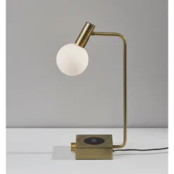 Windsor Charge Table Lamp Antique Brass (Includes LED Light Bulb) - Adesso 7 Windsor Charge Table Lamp Antique Brass (Includes LED Light Bulb) - Adesso -Adesso Shop GUEST 8a0d59c8 3819 49f8 8da2 ad0952e0cb46
